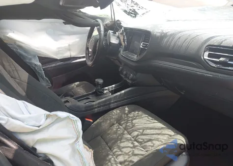 2024 Dodge Durango Sxt Plus Rwd из США, поврежденный, VIN 1C4RDHAG1RC257993